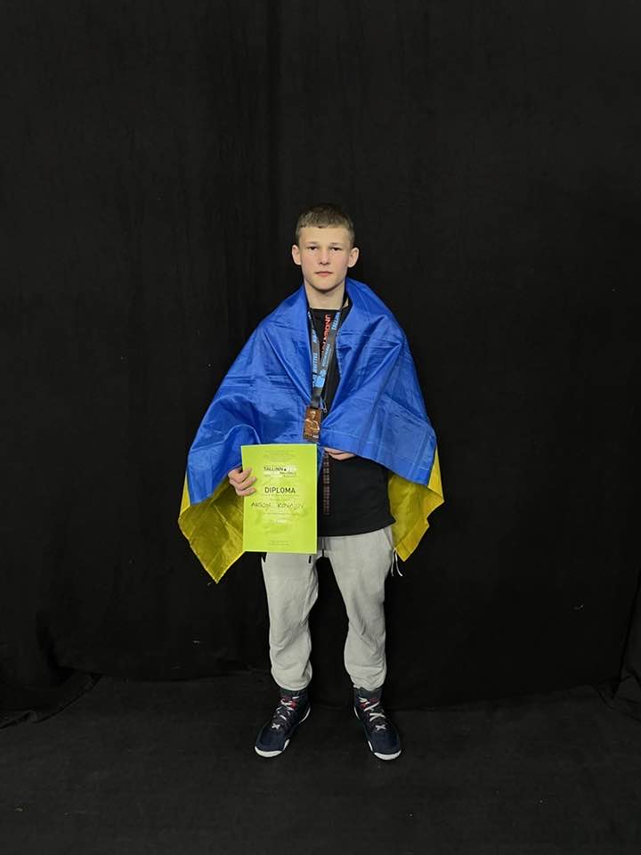 Представник Київської області Артем Ковальов став бронзовим призером Міжнародного турніру з греко-римської боротьби