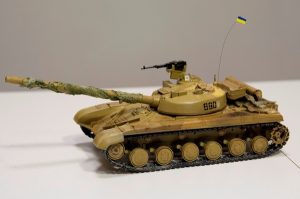 Нікіта Матюшкін Модель танка Т 64А ЗСУ 135 СКІФ