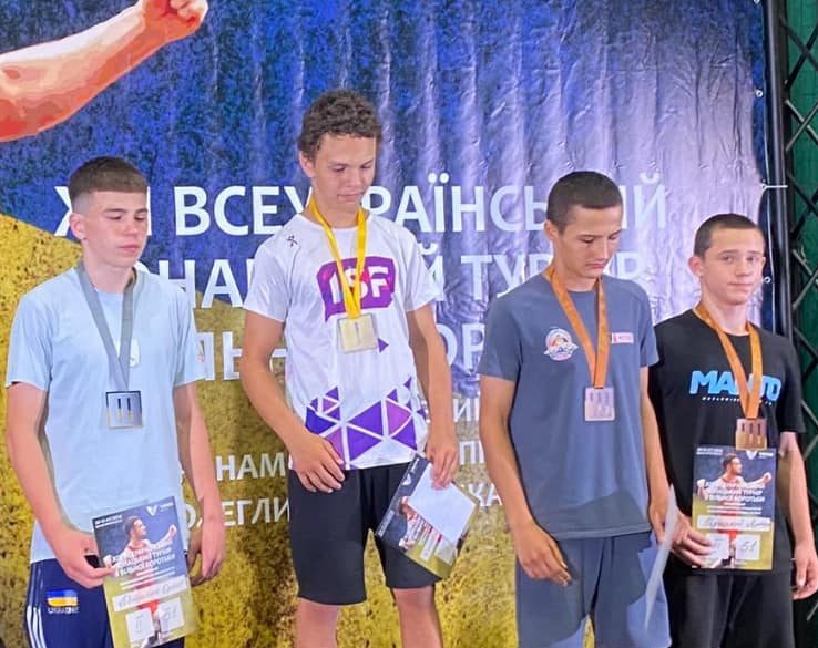 Спортсмен з Київщини став чемпіоном  XIIІ Всеукраїнського юнацького турніру з вільної боротьби