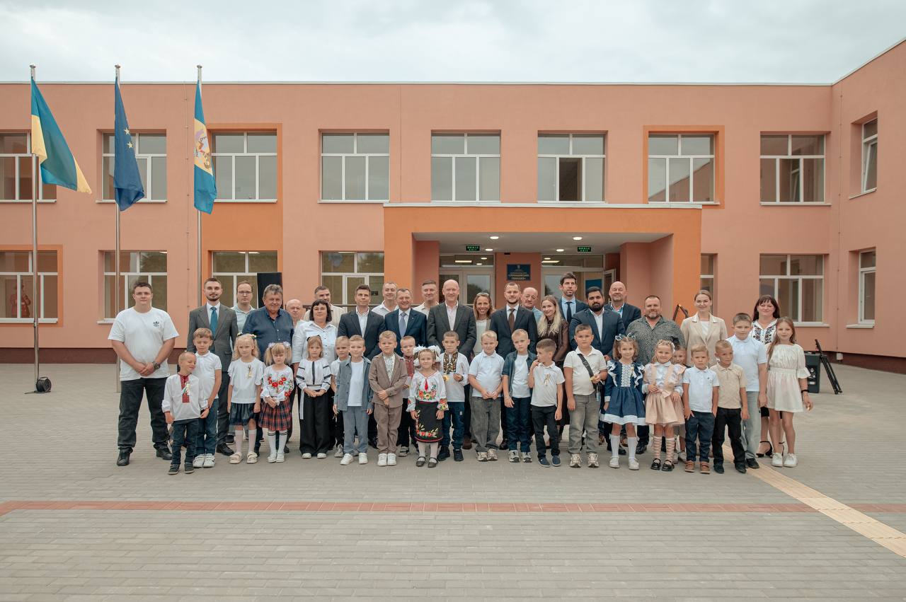 Тимур Ткаченко: В оновленій школі в селі Лукаші створили безпечні та сучасні умови для школярів